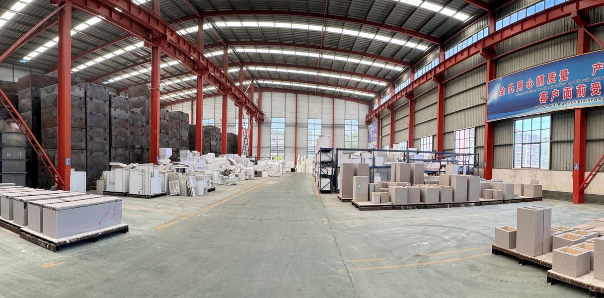 Henan Hongtai Kiln Refractory Co.,Ltd. ligne de production du fabricant