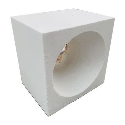 AZS 41 Oxyde de zirconium gros bloc pour brique réfractaire de cuisinier à verre Norme internationale
