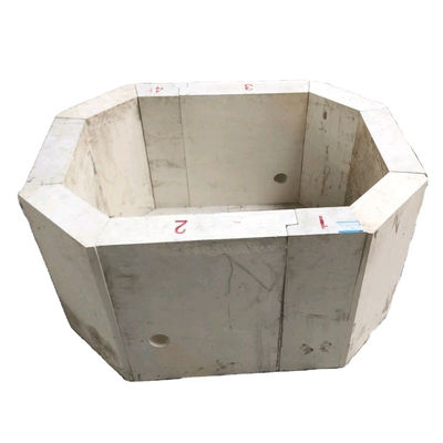 Produit à base de zirconium-corindon en fusion destiné à l'industrie du verre 0% MgO et 0% CrO