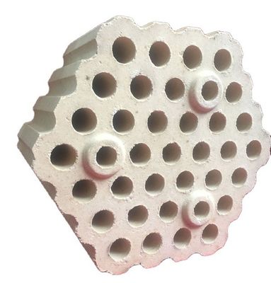 Briques de vérification à neuf trous et à dix-neuf trous pour le stockage de la chaleur à température dans un haut four à chaud