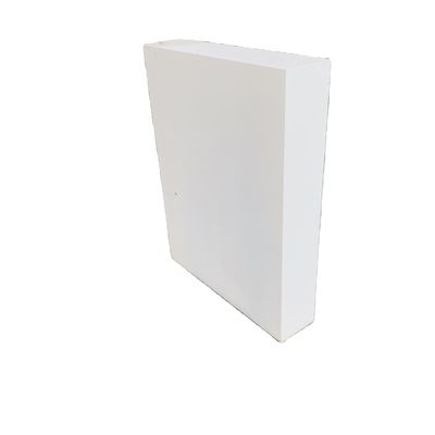 Briques de corindon de zirconium fondu blanc certifiées ISO9001 pour les réfractaires de fours à verre