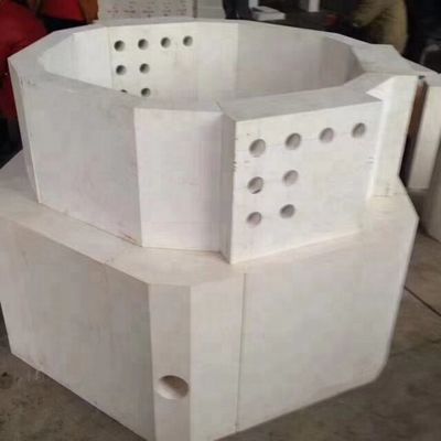 0.3-1 teneur en CaO de fonte refractée AZS pour la fabrication de fours de fonte de verre