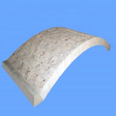 Blocs réfractaires de briques AZS électrocast résistant à la corrosion pour four de fusion de verre