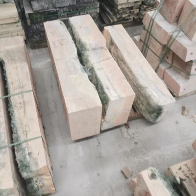 AZS Briques réfractaires de zirconium fondu corindon pour les fours à silicate de verre et de sodium