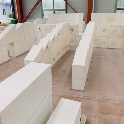 Brick réfractaire à haute teneur en aluminium Alumine-Zirconia-Silica pour la ligne de production de fours à verre