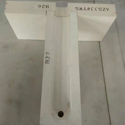 AZS 33WS 41WS 33PT Briques réfractaires en fonte fondue pour le four de friture en forte demande