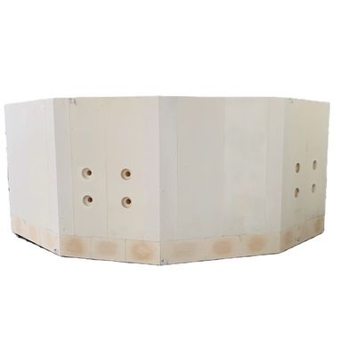 Briques réfractaires à haute teneur en aluminium de Fangshan pour fours à verre, taille et forme personnalisables