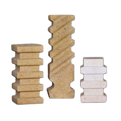 Contenu en MgO jaune % 0,1 Briques réfractaires personnalisables pour hauts fourneaux pour isolation acoustique