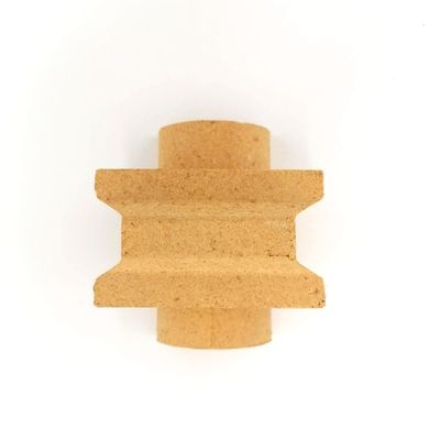 Résistance au feu Naturel Flexible Pierre à rayures Isolation Brique avec Mullite Jaune