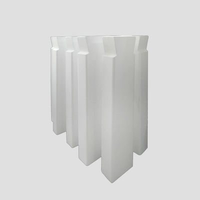Briques de porte de four en verre flottant avec une excellente isolation électrique et des pièces en céramique de quartz