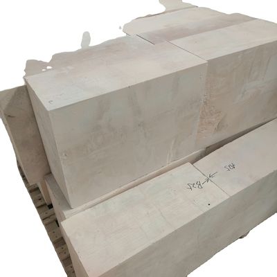 Briques réfractaires pour fours en verre certifiés ISO9001 avec corindon de zirconium fondu par oxydation