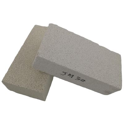 Briques d'isolation mullite blanche pour revêtement de four JM23 JM26 JM28 Bauxite d'aluminium élevé