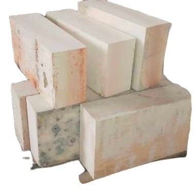 Contenu en CrO % 0,1-0,3% Briques résistantes à la chaleur pour les fours à chaux Plaques réfractaires Fours à fusion en verre
