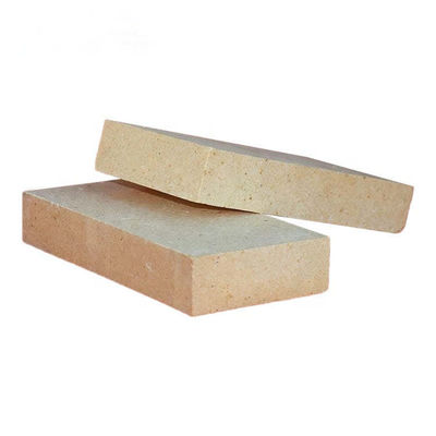 Briques isolantes d'alumine blanche jaune de haute pureté pour usine de blocs personnalisée Mullite