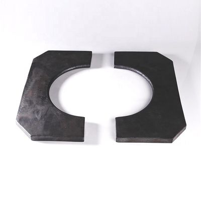 Contenu en SiO2 de 0,3-15% Plaque de carbure de silicium pour meubles de four à température