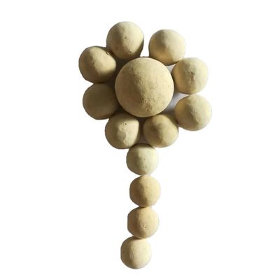 Décoiling de la boule de meulage en céramique de zirconium à haute itrie pour le meulage en poudre de carbone 10-100 mm