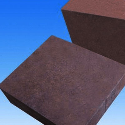 18% de porosité Briques de chromite de magnésium pour fours rotatifs de ciment à faible conductivité thermique