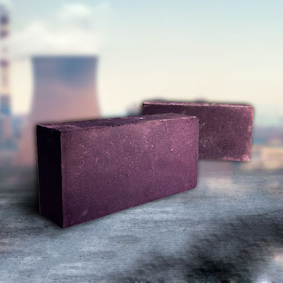 Brick de chrome de magnésium à faible porosité sans brûlé pour les opérations de four à arc électrique