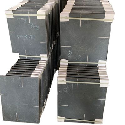 Contenu en CrO % 0,002% Résistance à l'usure élevée Plaque de carbure de silicium recristallisé en noir