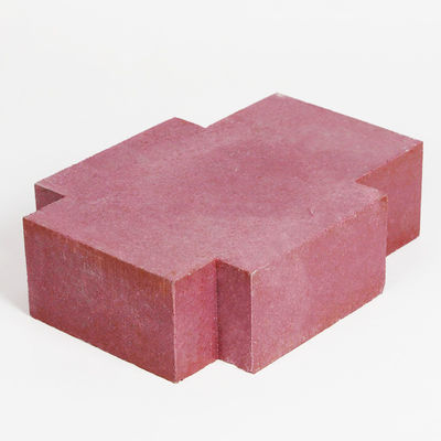 Résistance à l'écrasement à froid 120 MPa Briques en blocs de chrome corindon d'aluminium à haute température
