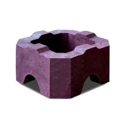 Brick robuste de chrome de corindon de brique de feu réfractaire Cordierite dalle pour four industriel