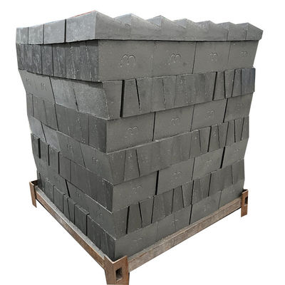 Contenu en Al2O3 selon la norme internationale Blocs de carbone de magnésium pour les fours à température