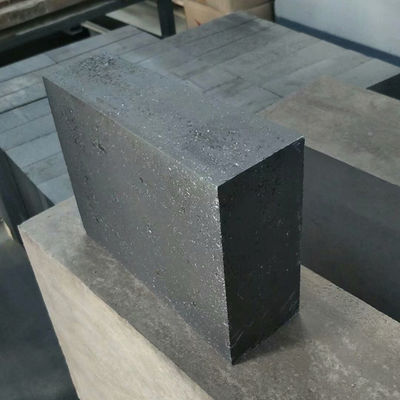 Échantillon fourni de briques réfractaires au carbone de magnésium pour le fond du convertisseur