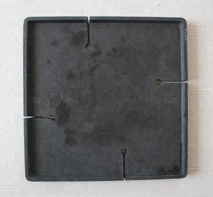 Plaques de carbure de silicium noir écologique et résistant à la chaleur pour la poterie