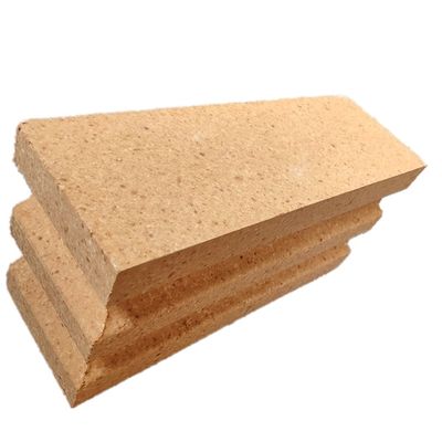 Taille standard Briques isolantes à feu en aluminium à haute résistance pour four en céramique en jaune
