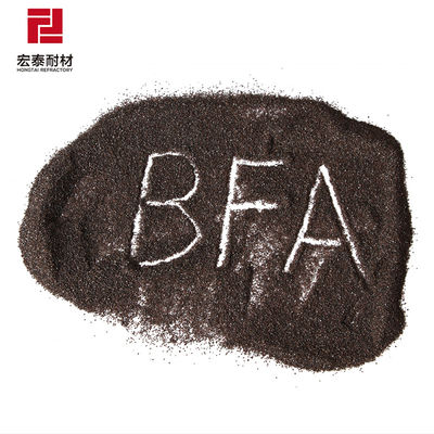Gravier de corindon en poudre de BFA brun pour abrasifs et réfractaires dans différentes tailles de clients