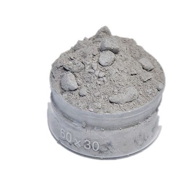 Matériau de base de la bauxite d'aluminium de haute pureté Ciment Ca50 pour usine réfractaire à oxygène de haute pureté