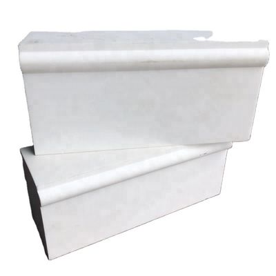 Contenu en CrO de la norme internationale Briques de corindon blanc pour le frittage finement fondu
