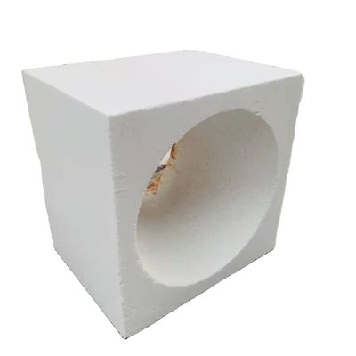 Brick réfractaire de corindon blanc pour four industriel