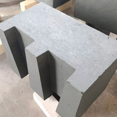 Brickés de type AZS liés à haute résistance thermique pour les fours à soufflage de verre