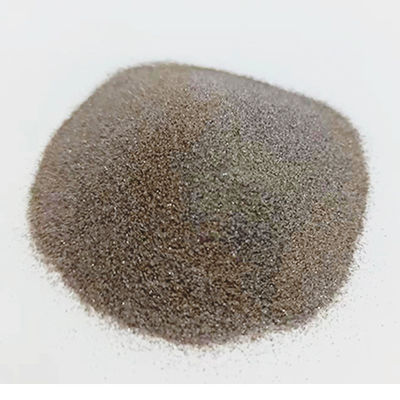 Contenu en SiO2 1,8% Poudre de sable de corindon blanc/brun pour moules et abrasifs