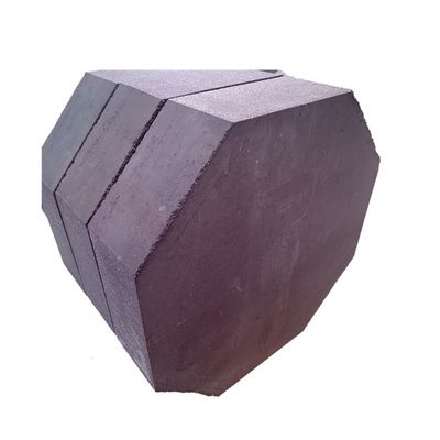Brick respirant à haute densité en vrac Corundum chrome avec résistance à l'écrasement à froid de 120MPa