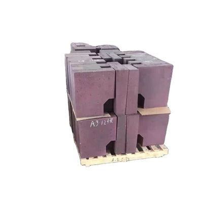 Briques réfractaires à l'aluminium au chrome résistant à la corrosion et au corindon avec une longue durée de vie