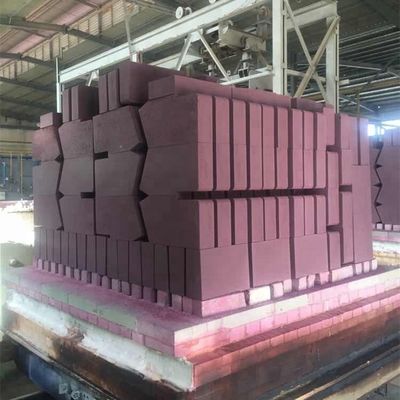 Corindon chrome vitrifié lié rose fusionné d'aluminium choix idéal pour la production de briques