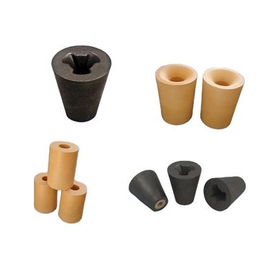 Insert de buse en céramique de zirconium pour la buse de mesure de Tundish Fe2O3 0,1% ZrO2 HfO2 95-96%