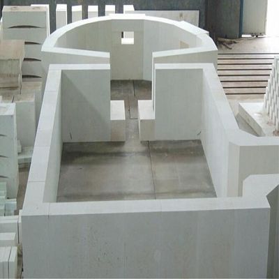 Briques de zirconium corindon fondu résistant à haute température pour les fours de fusion de verre