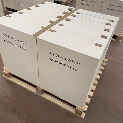Refractabilité de classe supérieure AZS Briques essentielles pour la construction de fours à verre