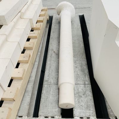 33 AZS brique la forme idéale pour le four de verre flottant fourné à partir de blocs de fonte de