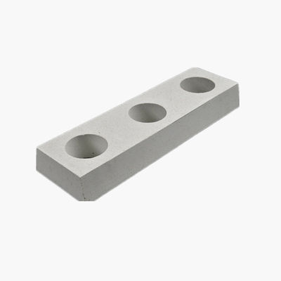 Bloc ZrO2 de zirconium fondu de taille personnalisée pour les applications réfractaires à la température