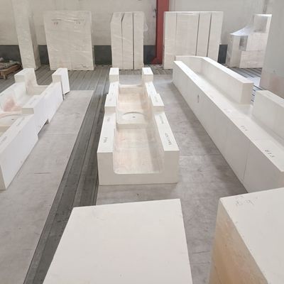 Blocs coulés fondus AZS pour les applications de l'industrie du verre