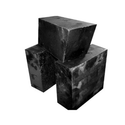 Brick de carbone de magnésium réfractaire de four électrique avec taille personnalisée