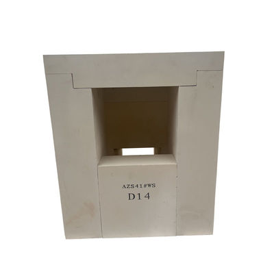 Densité en vrac ≥ 3,95 g/cm Briques réfractaires en zircon mollite fondus pour revêtement de fours en verre