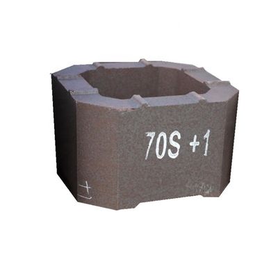 AOD Briques réfractaires de four Magnésite Briques chrome à 0% de SiC et 1550 RUL