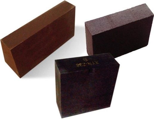 3.0g/cm3 Densité en vrac Magnésite Chromite Briques pour applications à haute température